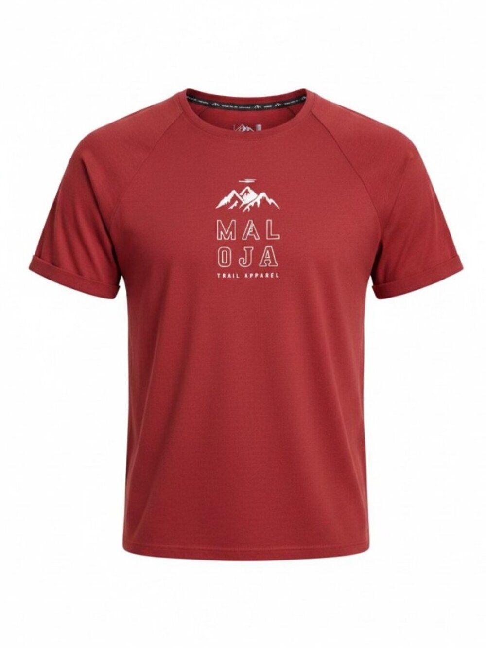 MALOJA Anderterm short sleeve shirt mountain bike red size medium